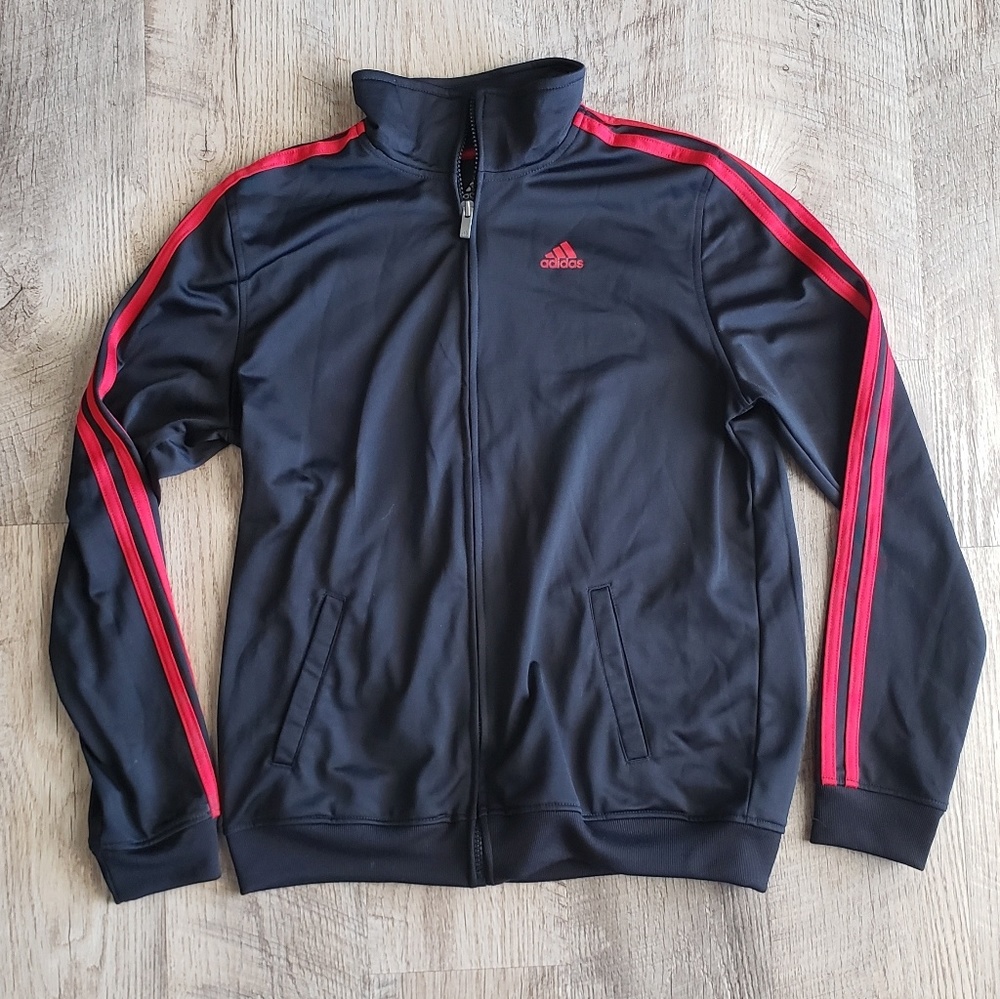 Boys Adidas Zip Up Jacket